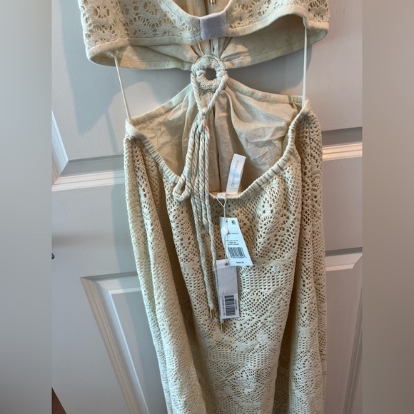 Jonathan simkhai Georgiana Crochet Swim Coverup Dress NWT - Picture 10 of 16